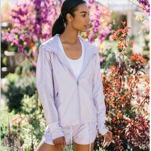 Zyia Active Lilac Shine Bomber Jacket